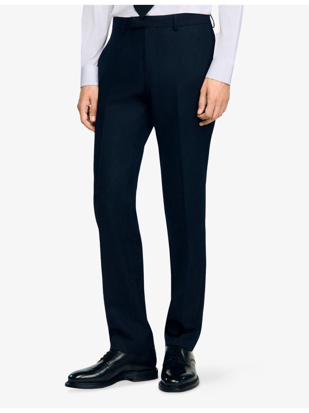 Straight-Leg Mid-Rise Wool Trousers - 3