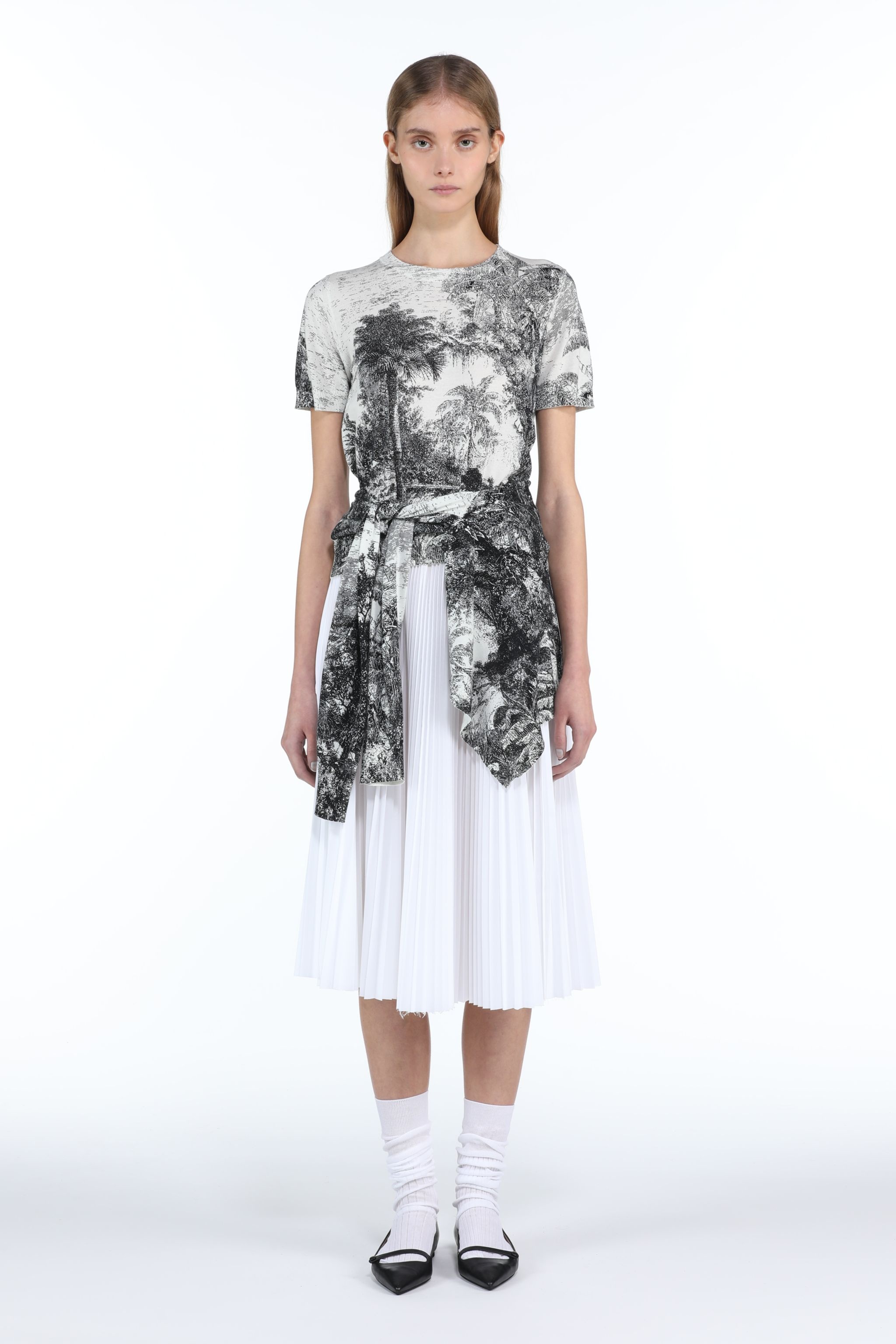 PLEATED SKIRT - 4