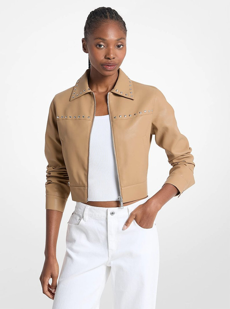 Studded Cropped Jacket 1