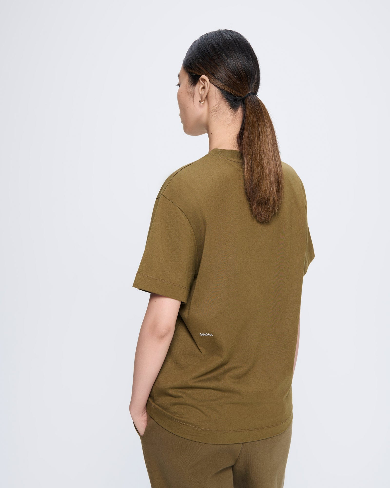 Womens 365 Midweight T-shirt - Soil Brown - 5