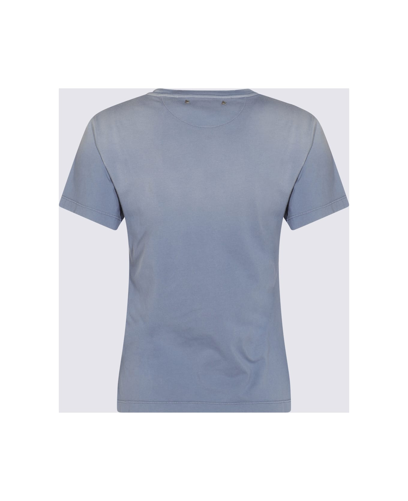 Blue Cotton T-shirt - 2
