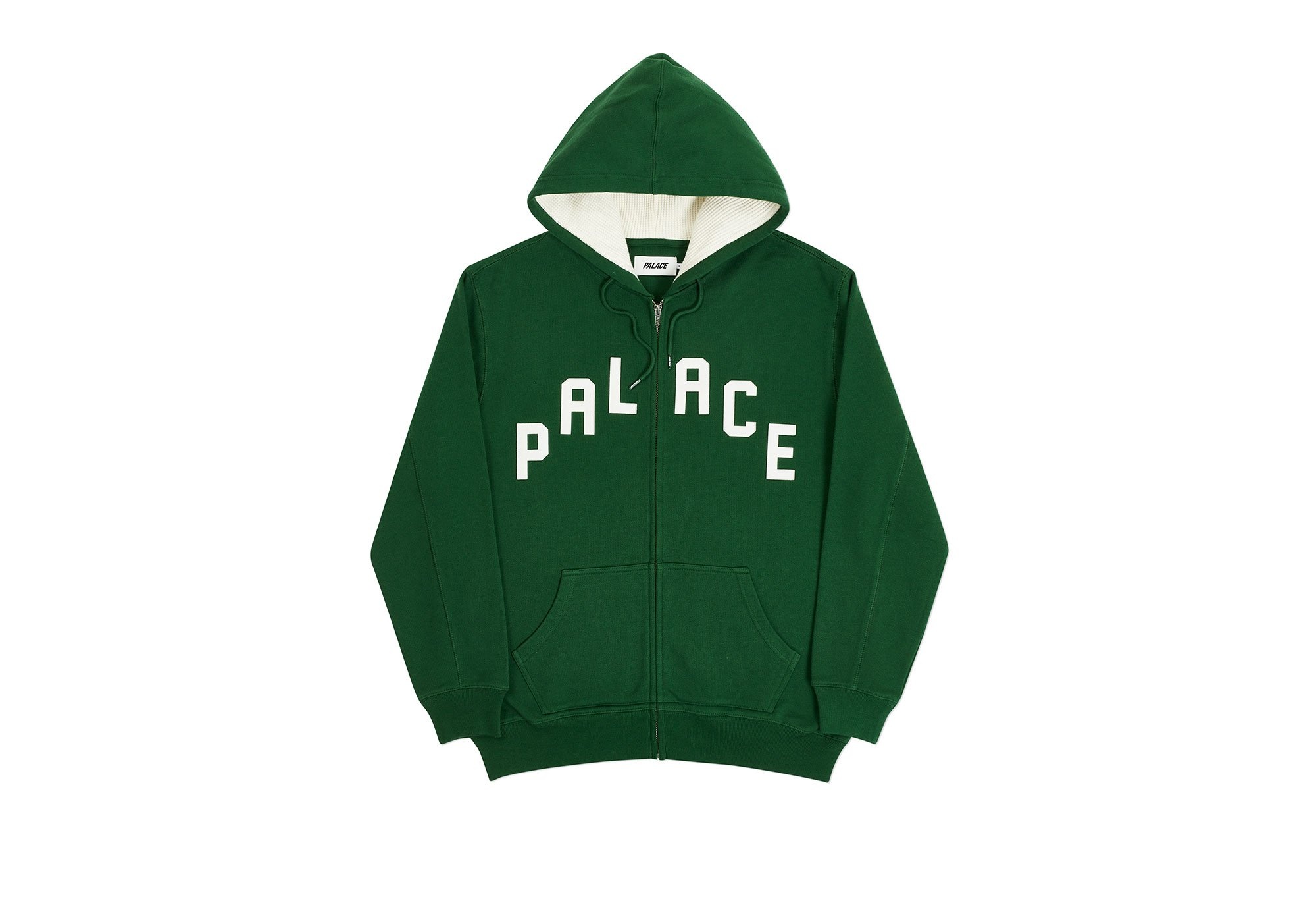 ALAS ZIP HOOD GREEN - 1