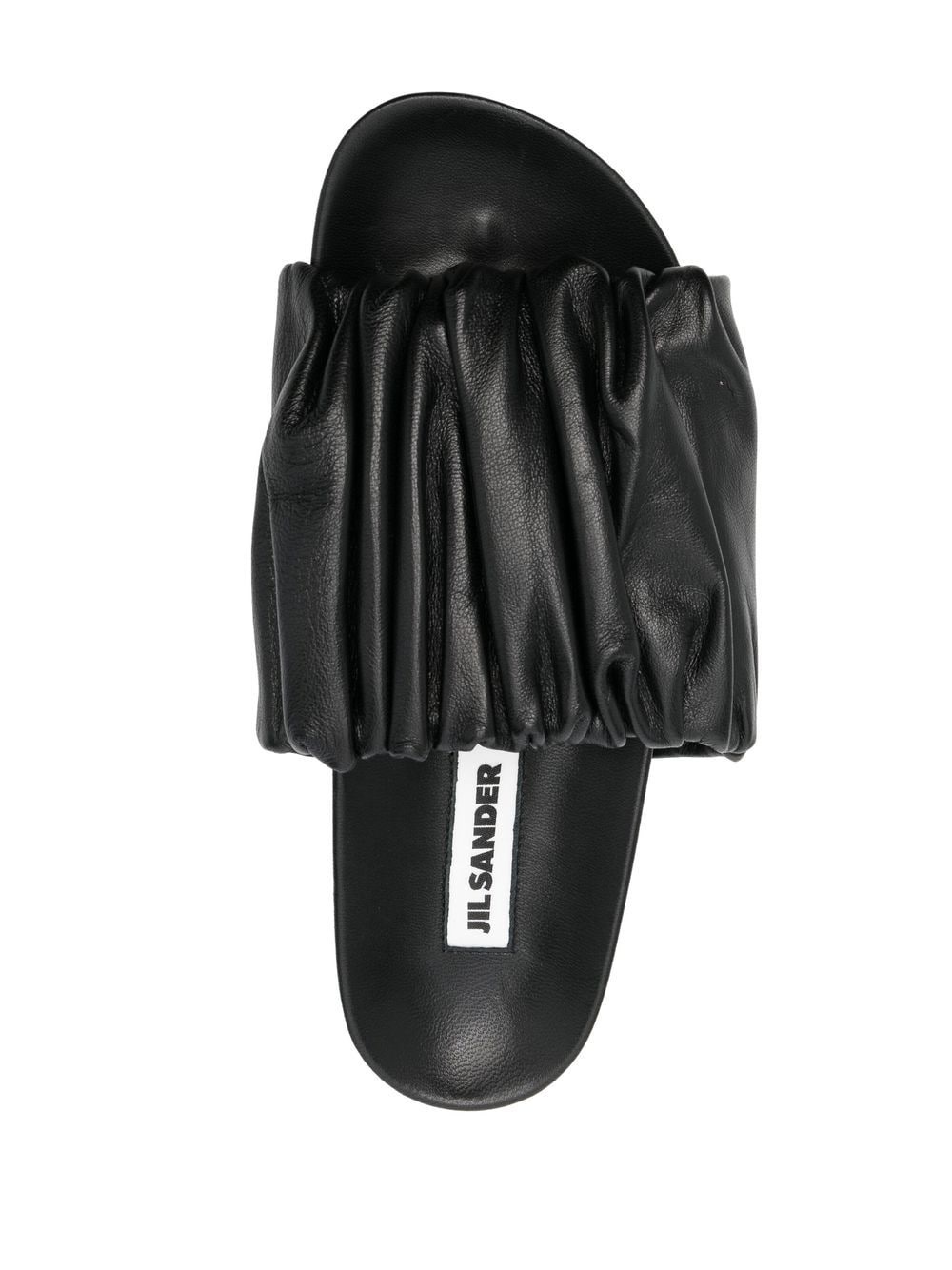 leather platform sandals - 4