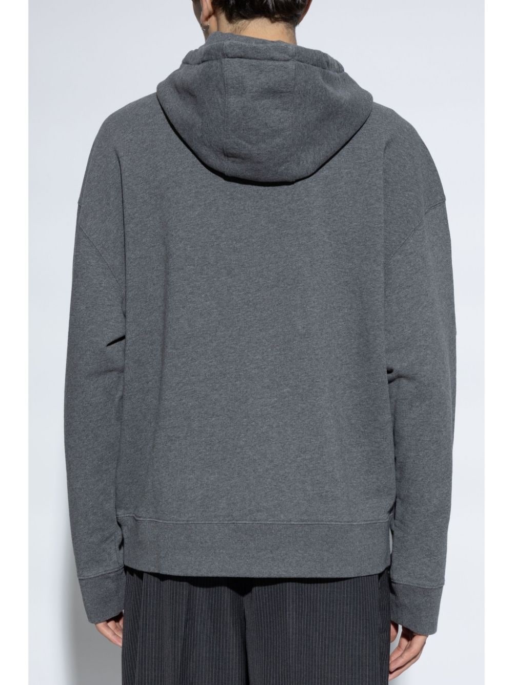 Bold Fox Head Patch oversize hoodie - 4