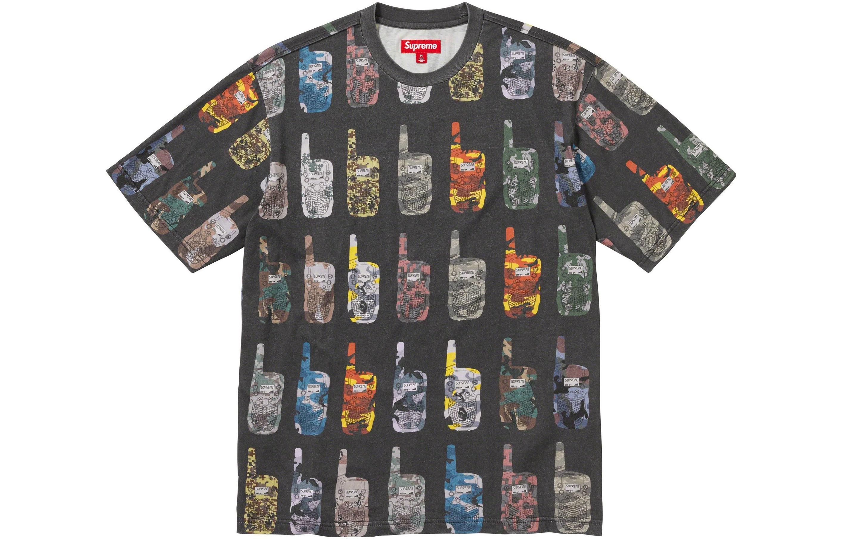 Supreme FW23 Week1 Walkie Talkie T-shirt 'Multicolor' SUP-FW23-049 - 2