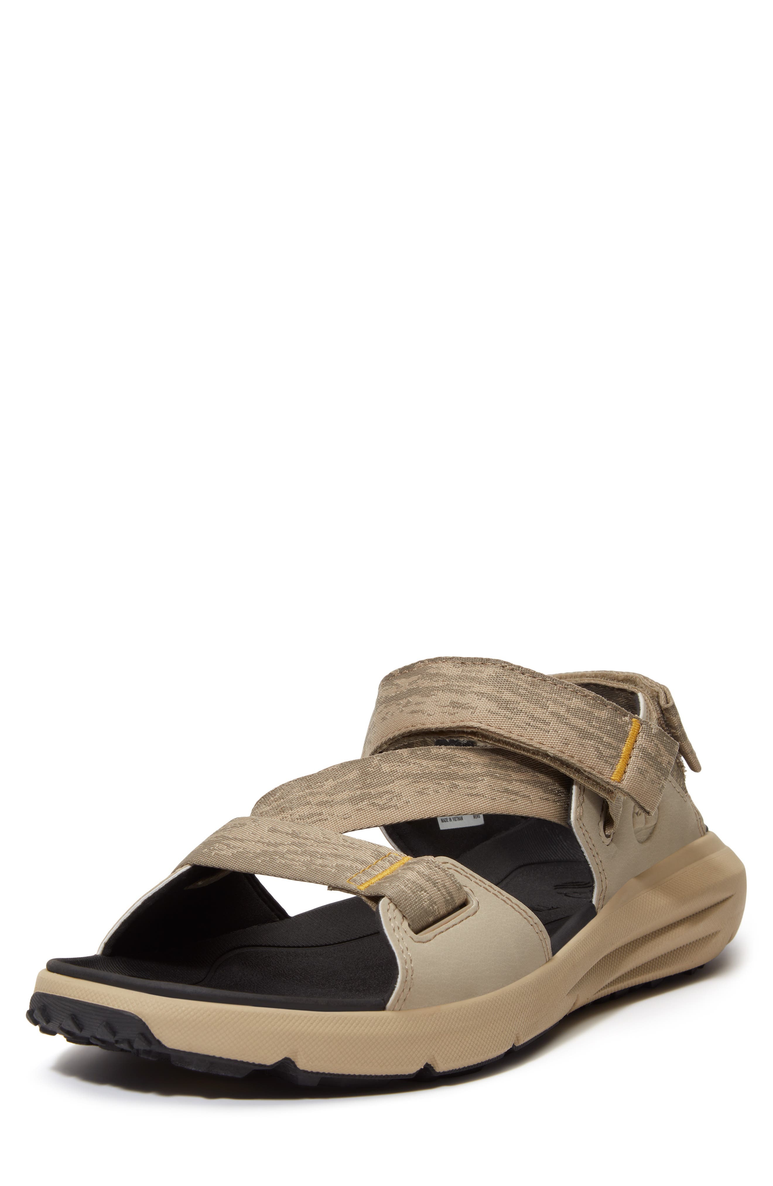 Timberland Motion Dune Sandal in Light Brown Webbing at Nordstrom - 6