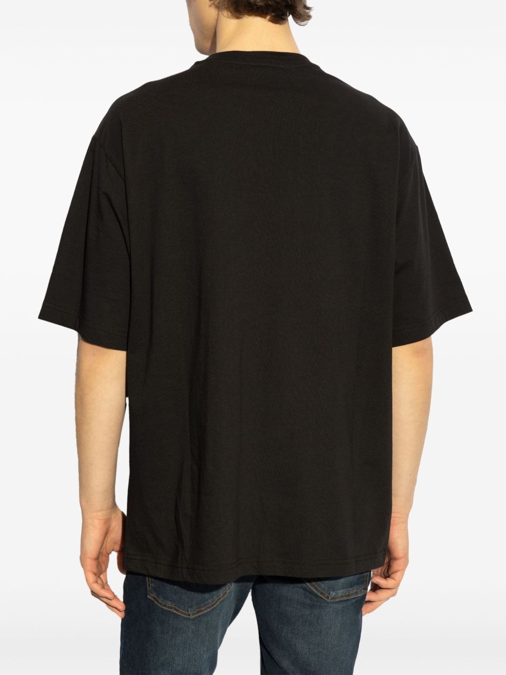 logo print t-shirt - 4