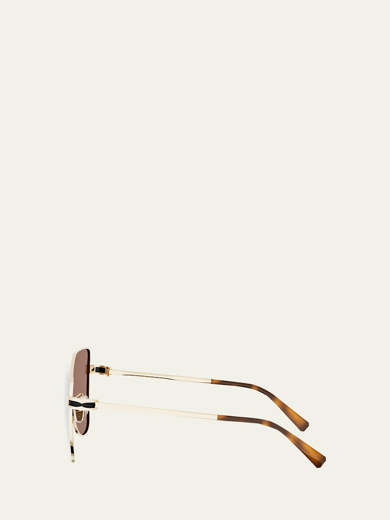 BVLGARI B.zero1 Metal Square Sunglasses outlook