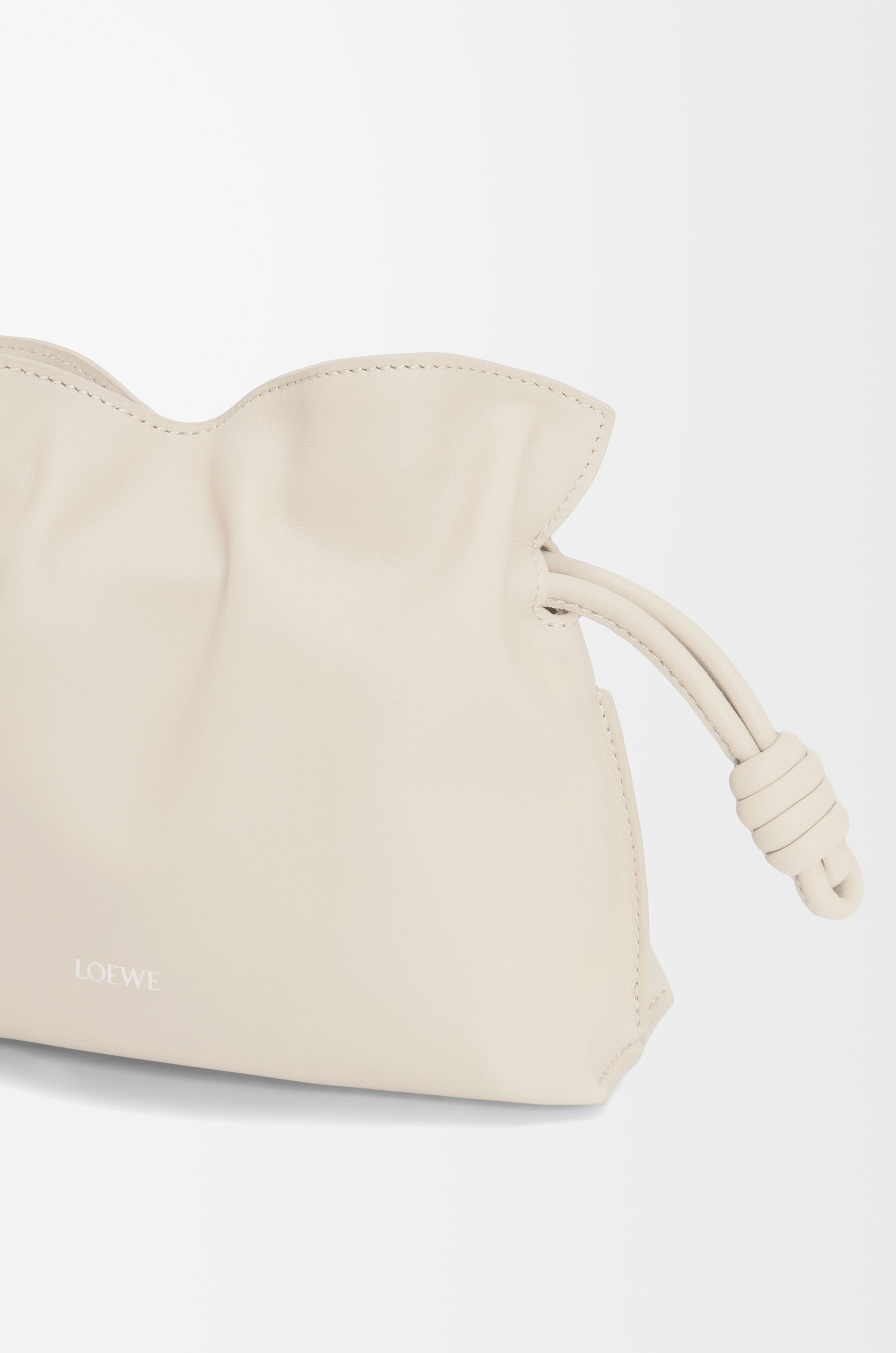 Mini Flamenco clutch in nappa calfskin - 7