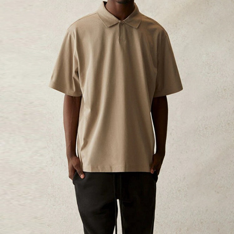Fear of God Essentials SS21 Polo Shirt 'Moss' FOG-SS21-583 - 4