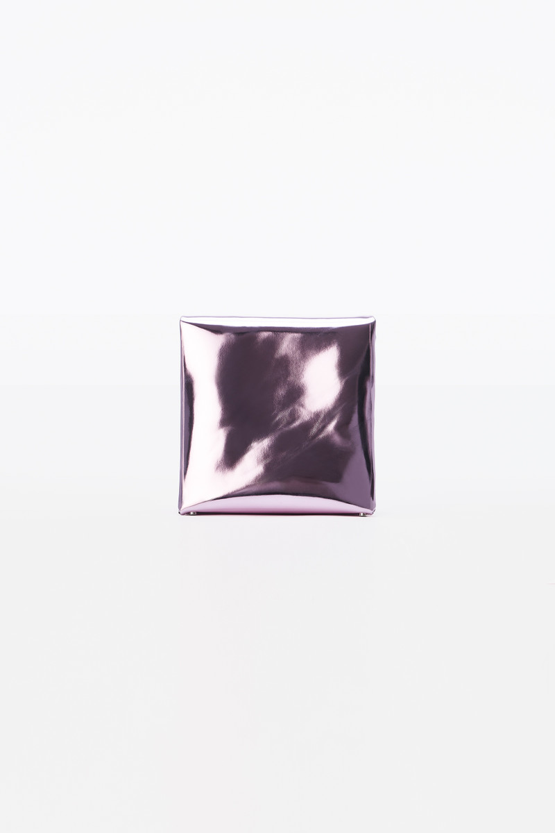 Alexander Wang LUNCH BAG LOGO CLUTCH IN VINYL outlook