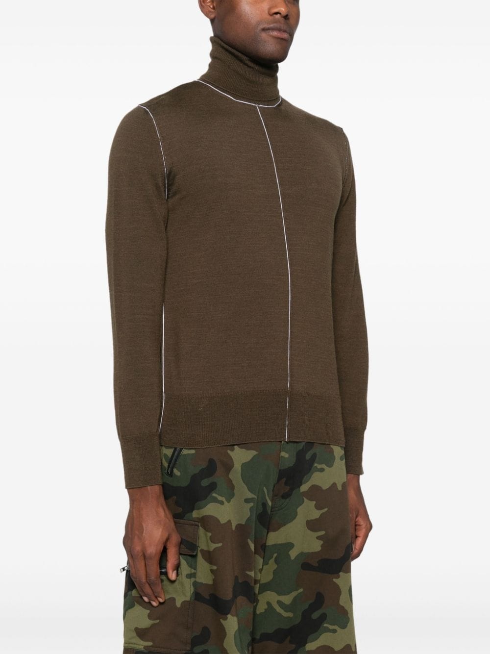 raised-seam sweater - 3