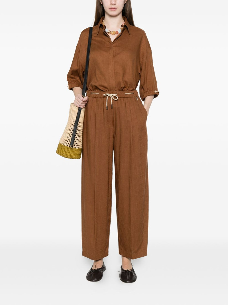 Herno drawstring trousers outlook