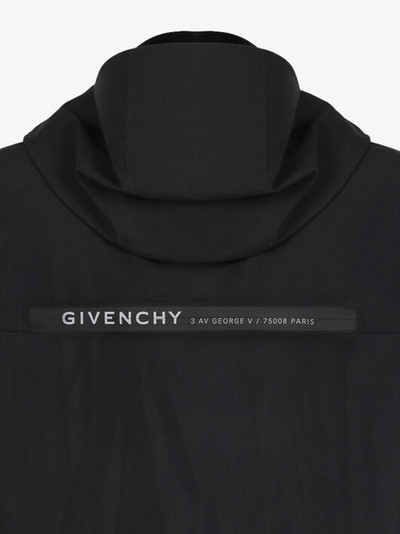 Givenchy GIVENCHY FOLDABLE PARKA IN NYLON outlook