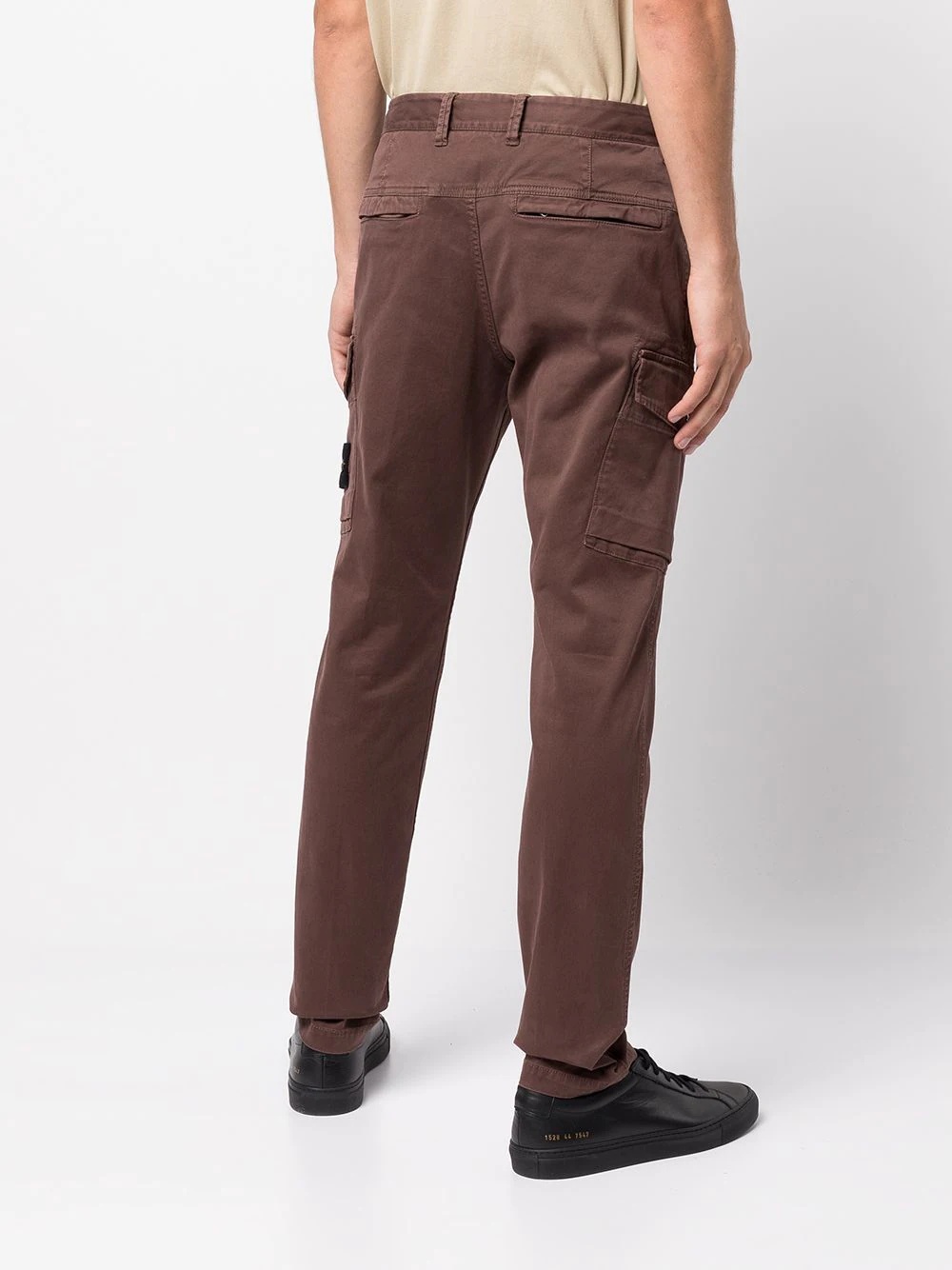 Compass patch cargo trousers - 4