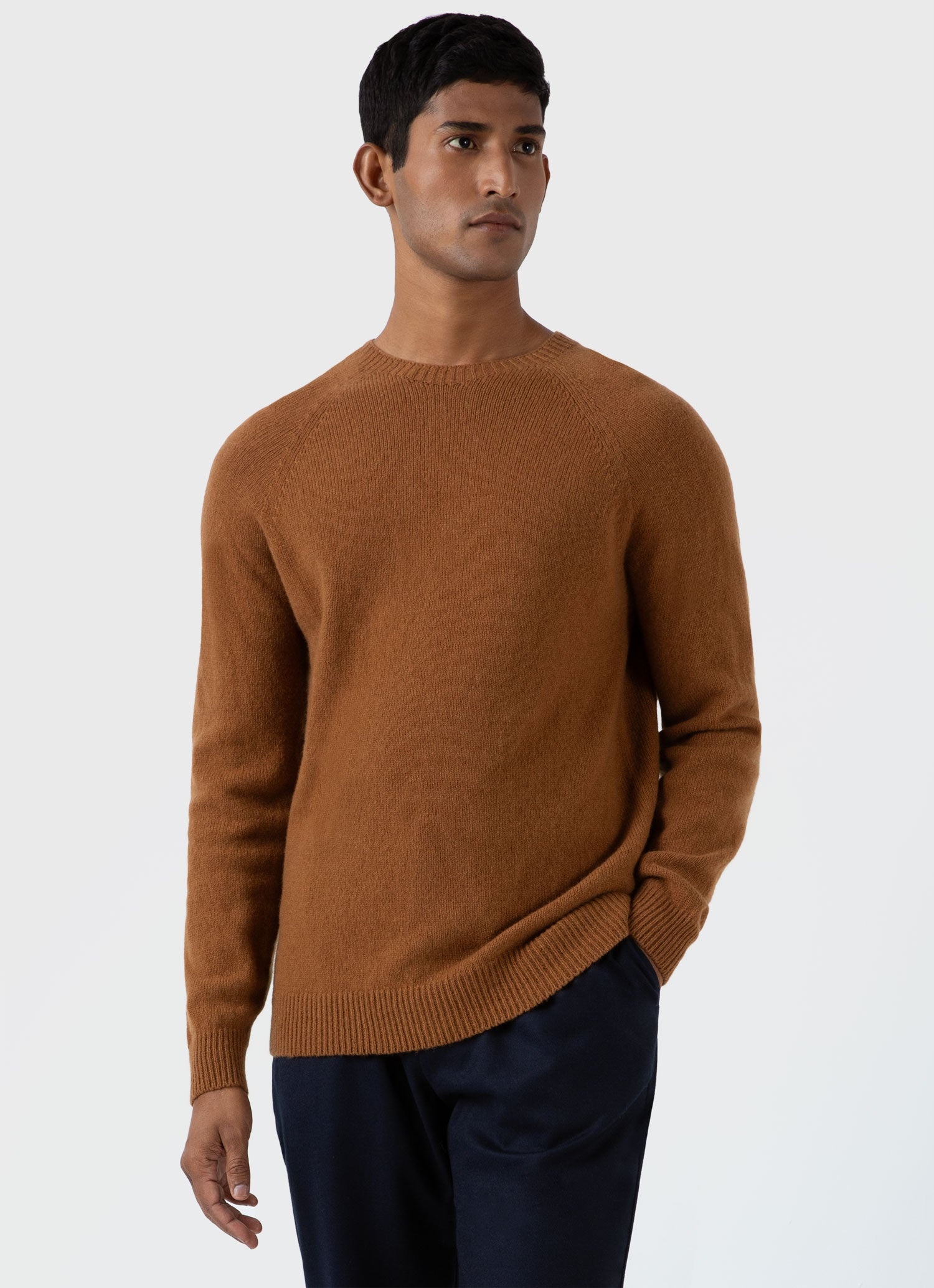 Lambswool Crew Neck Jumper - 2