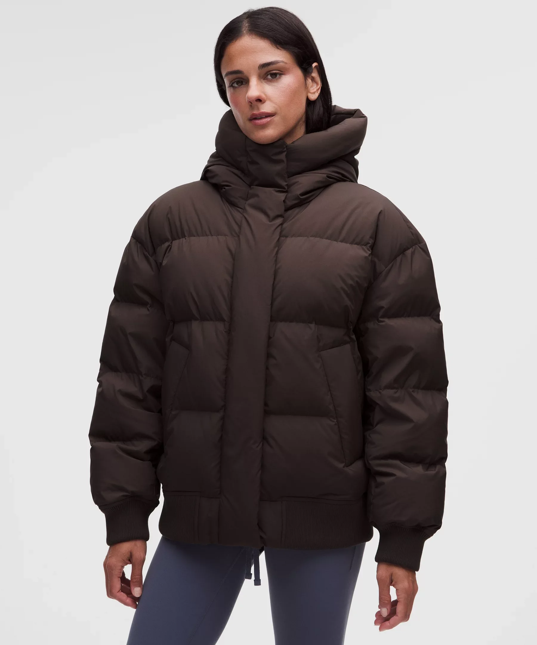 Women's Wunder Puff Bomber Hoodie - 1