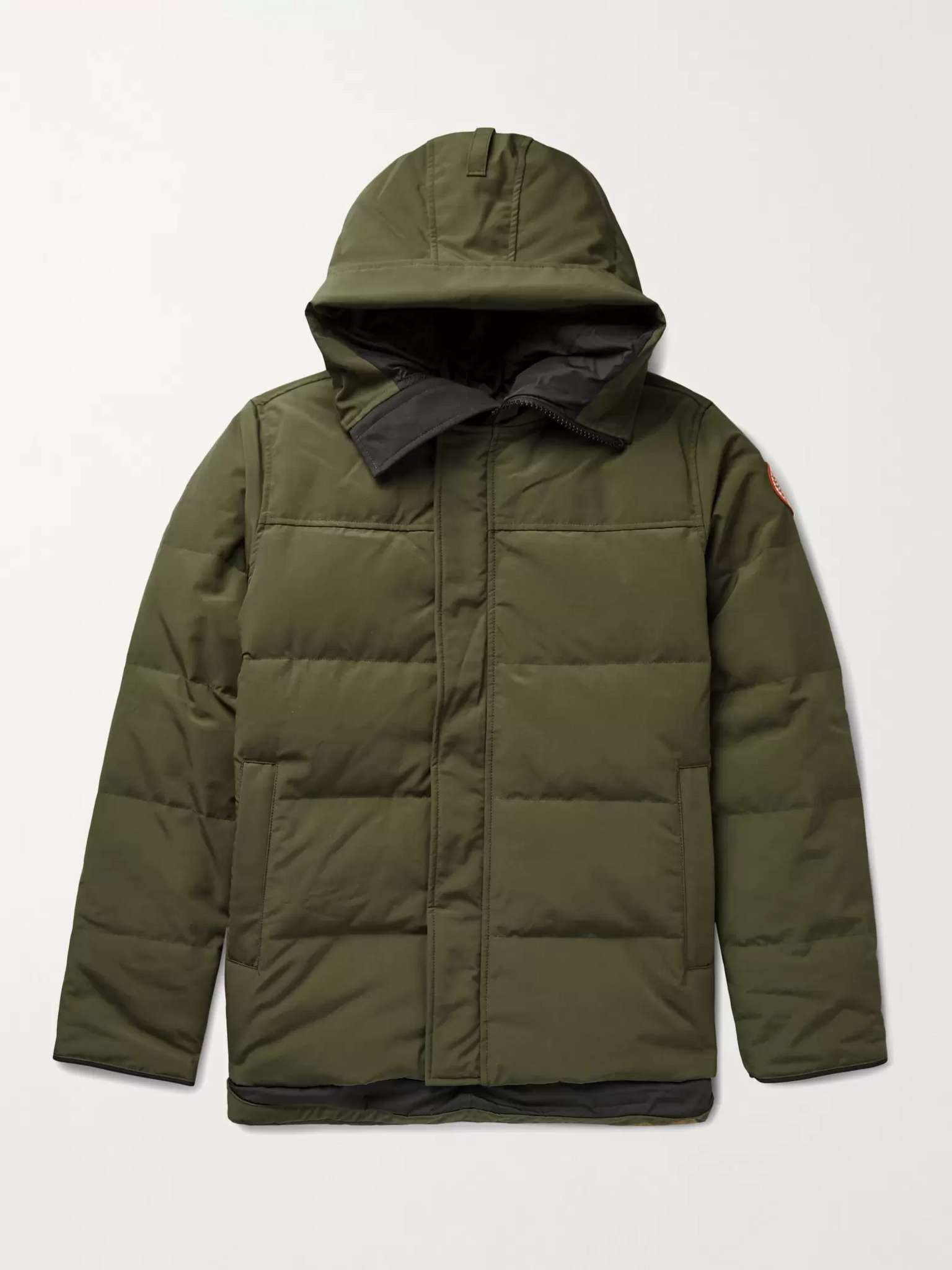 Macmillan Quilted Shell Hooded Down Parka - 1