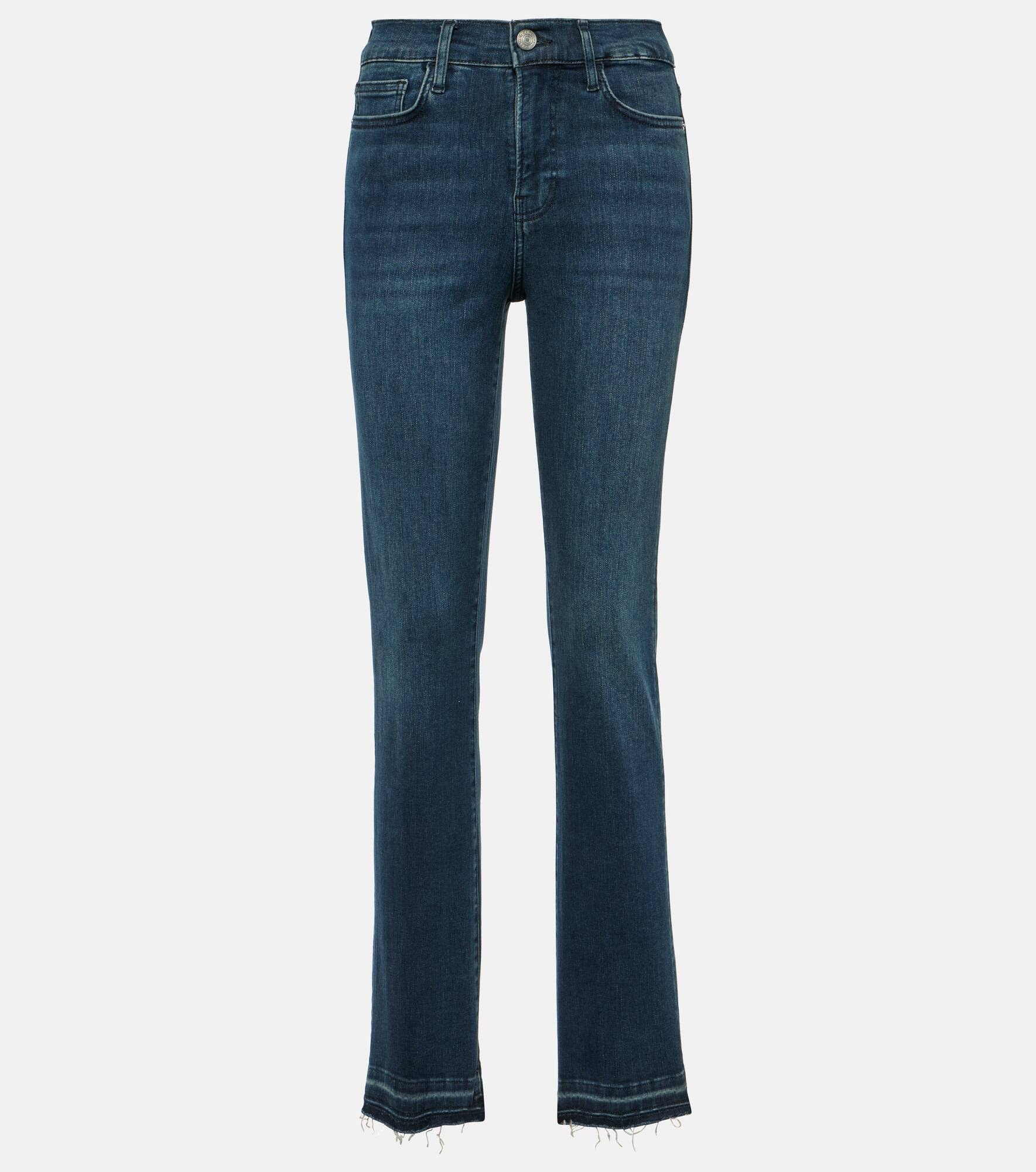 High-rise straight jeans - 1