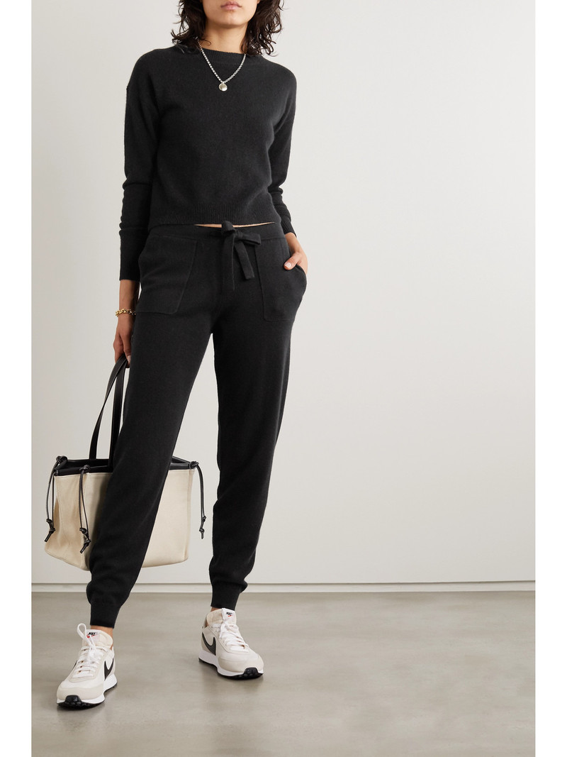 Allude Wool And Cashmere-blend Sweater And Track Pants Set outlook