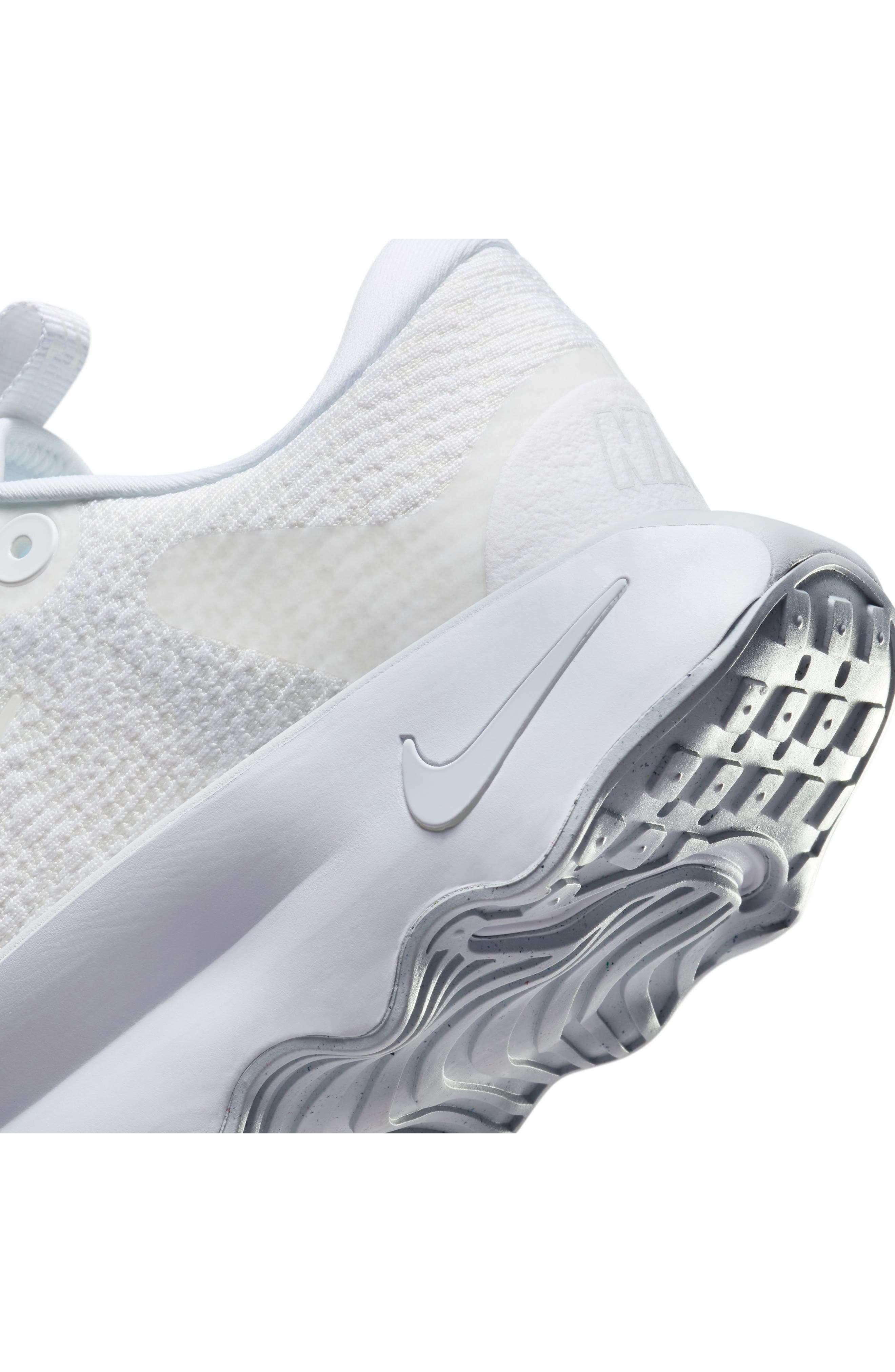 Nike Motiva Road Runner Walking Shoe in White/Summit/Platinum at Nordstrom - 8