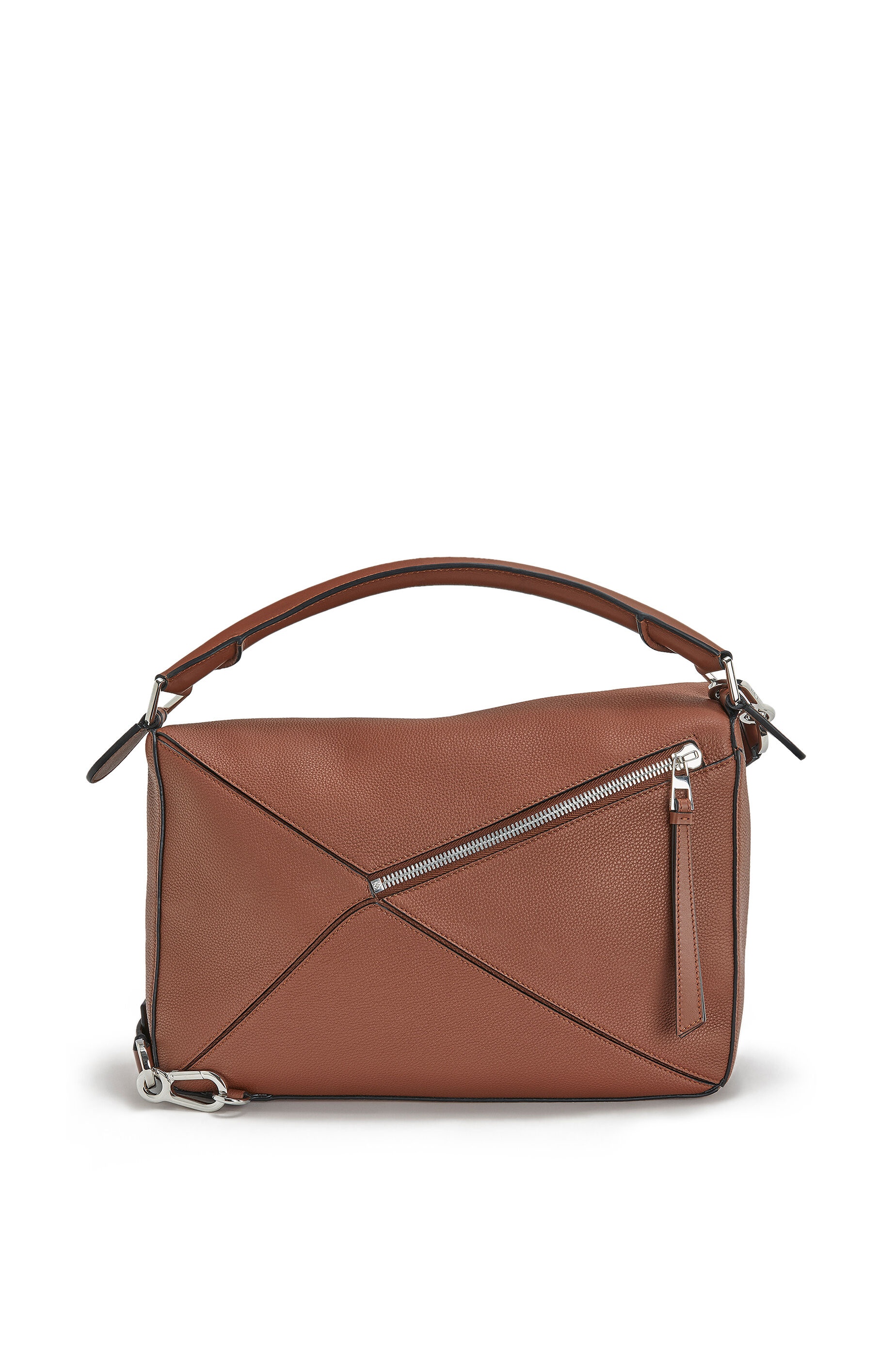 Large Puzzle bag in soft grained calfskin - 4