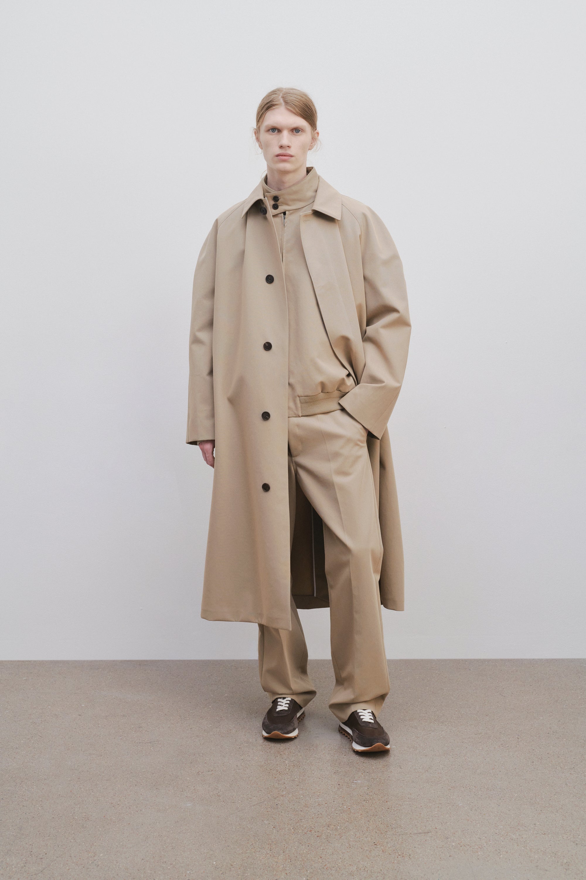 Johnson Coat in Cotton and Nylon - 3