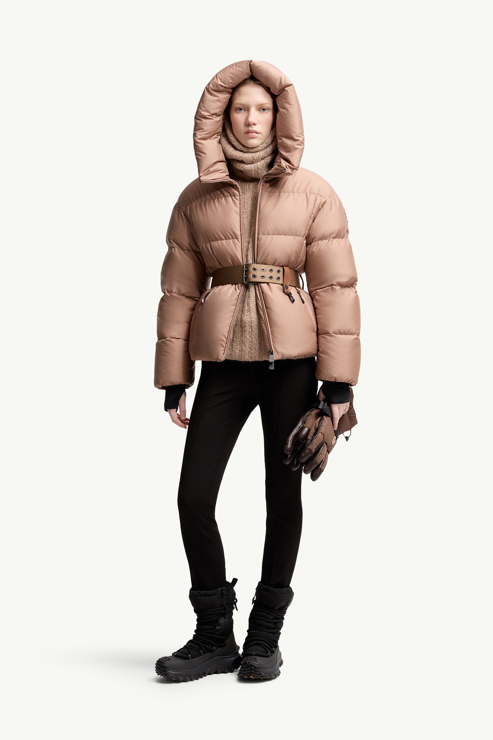 Nisene Hooded Short Down Jacket - 2