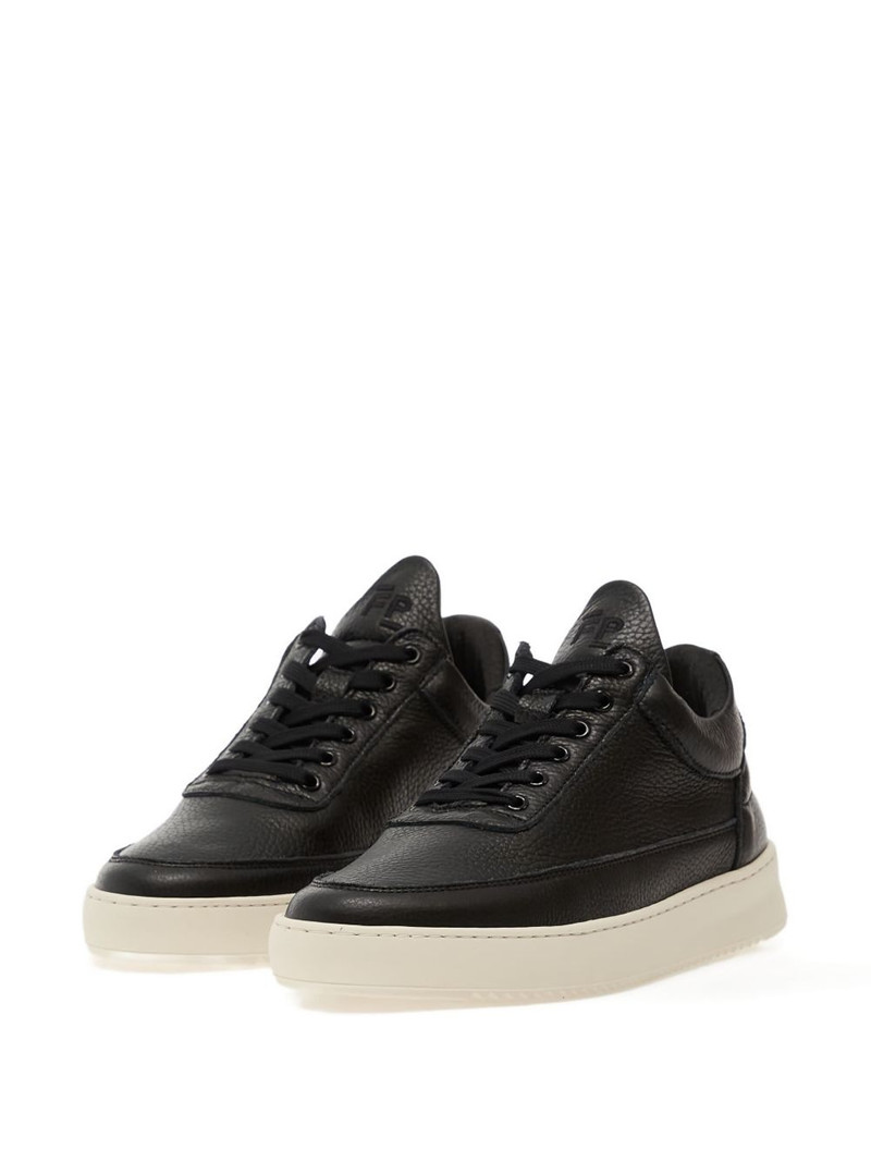 Filling Pieces grained low top sneakers outlook