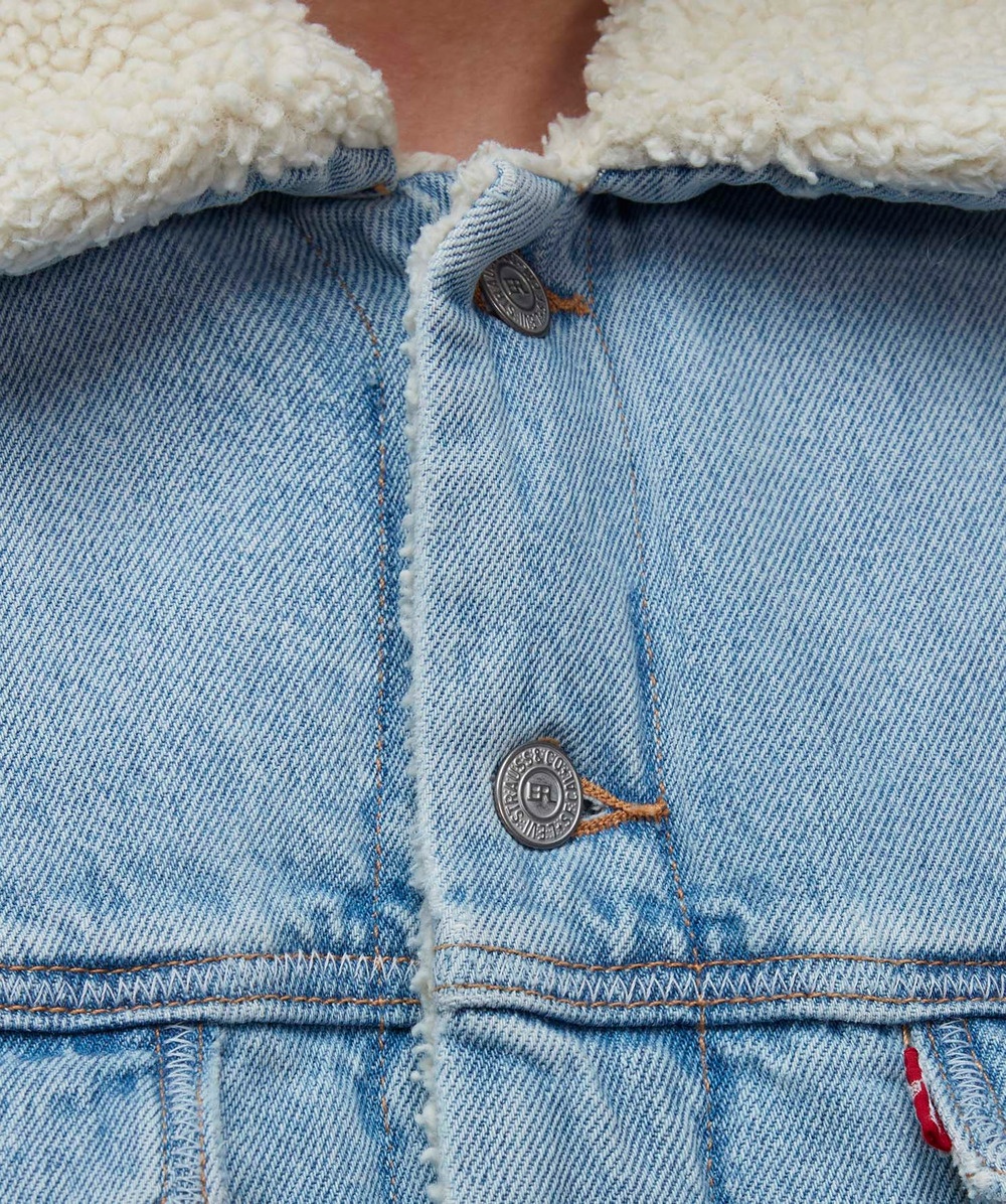 X Levi’s sherpa trucker jacket - 6