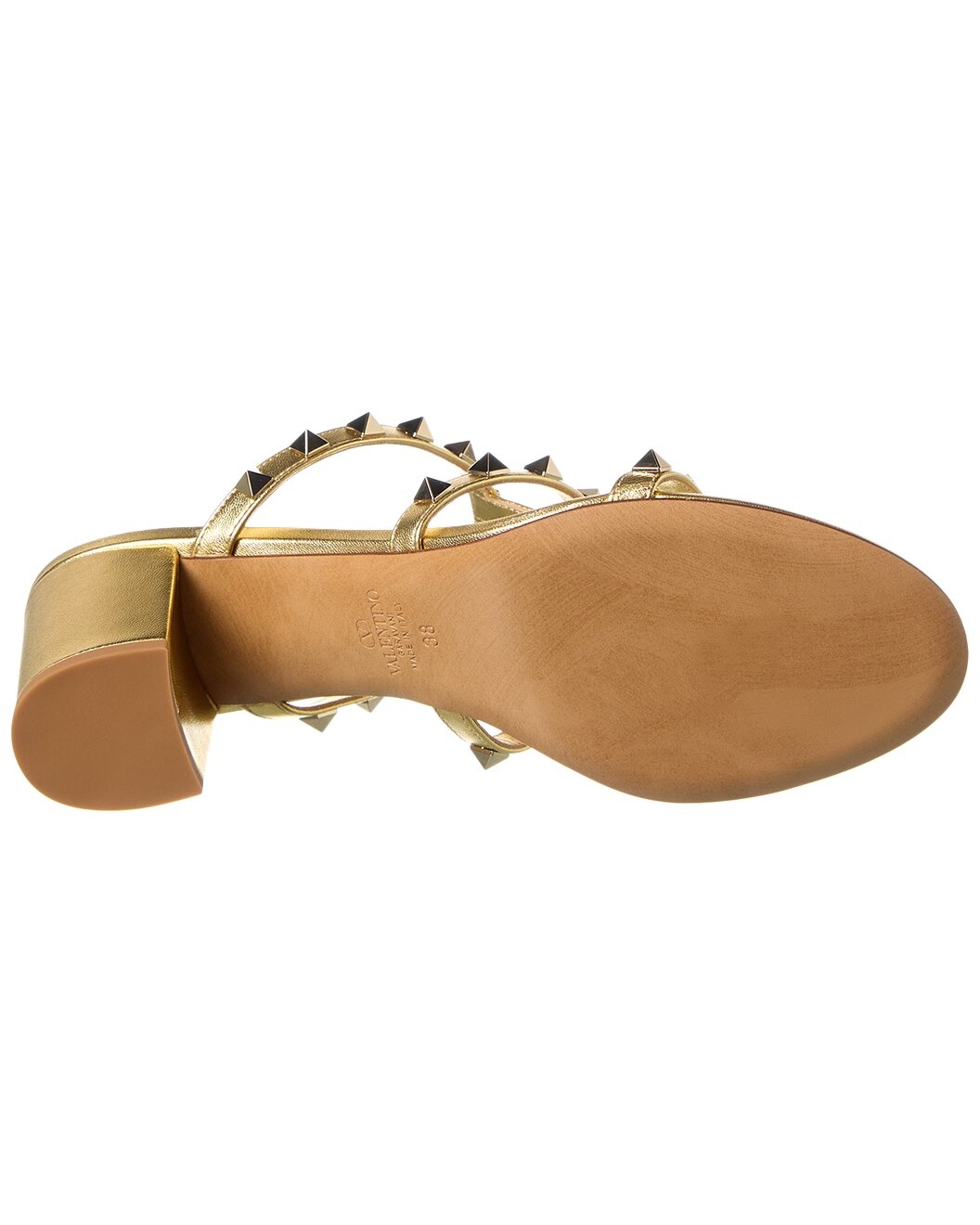 Valentino Rockstud Caged 60 Leather Sandal - 4