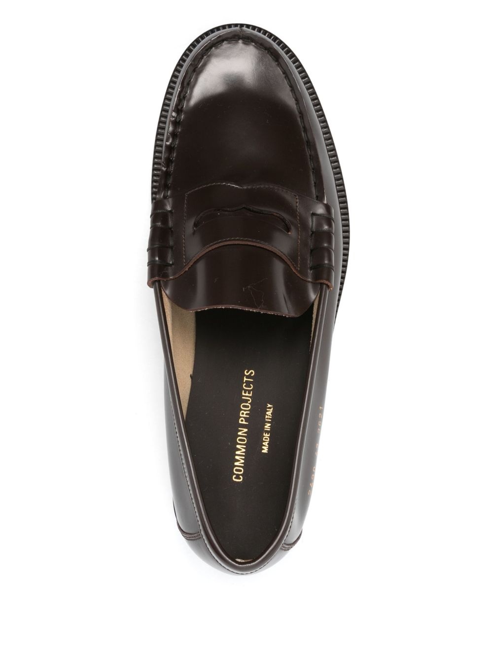 leather loafers - 4