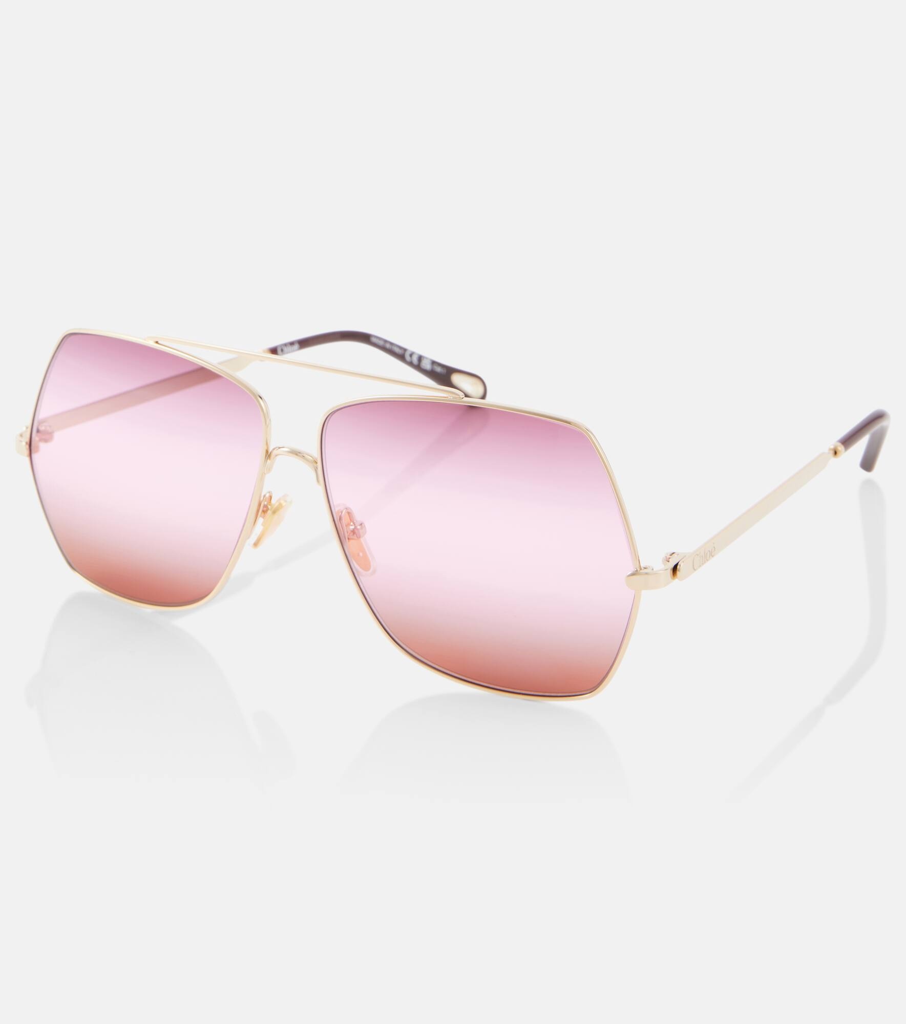 Aly square sunglasses - 4