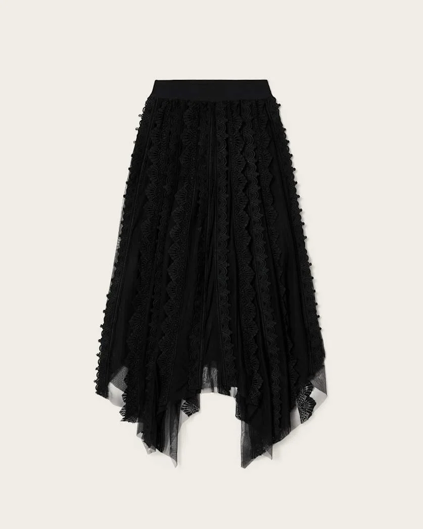 VASHTIE LACE MAXI SKIRT - 1