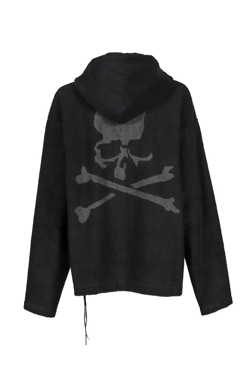 mastermind JAPAN TERRY JACQUARD ZIP-UP MEXICAN PARKA / BLK outlook