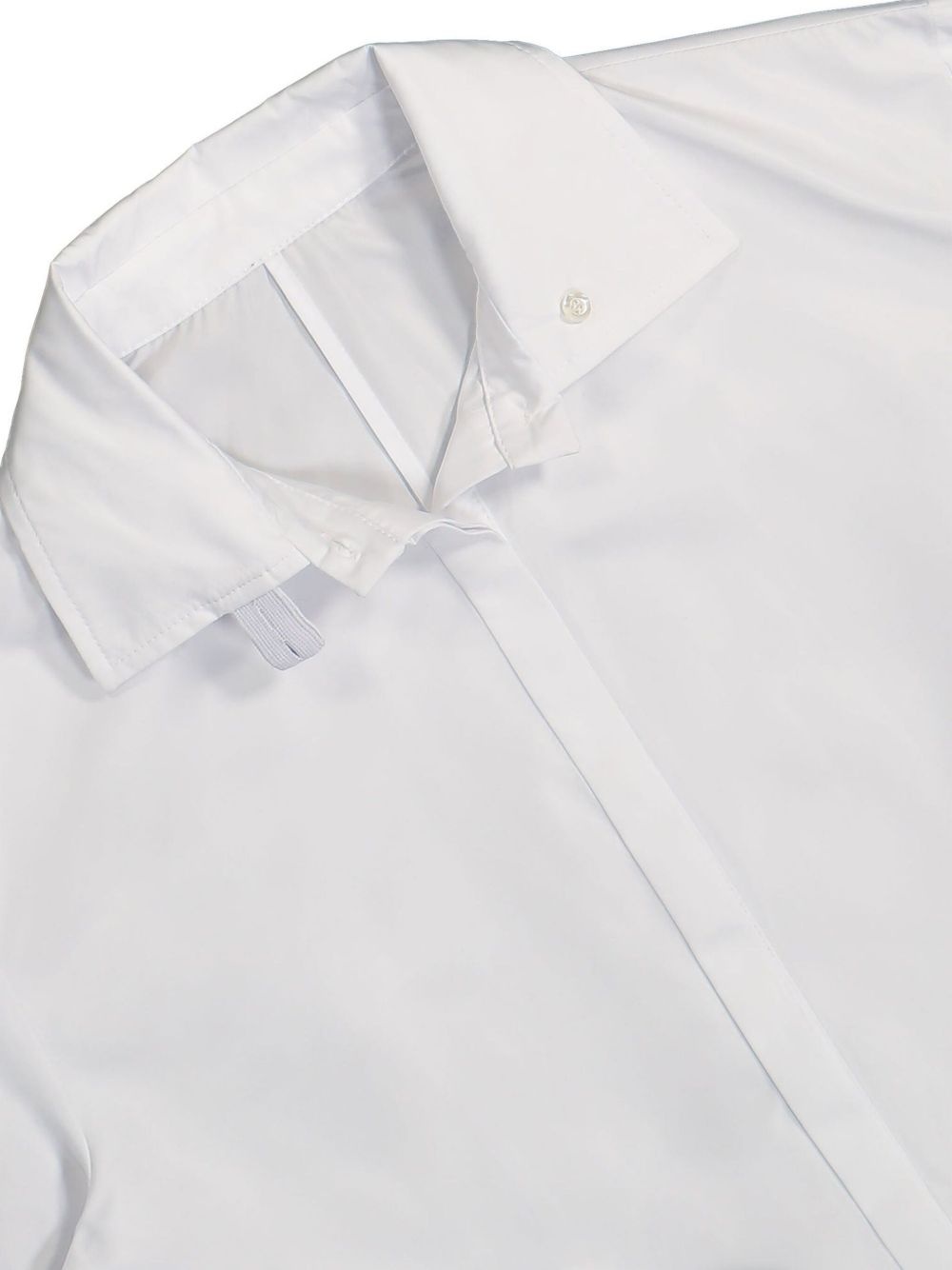 Shoelace poplin shirt - 3