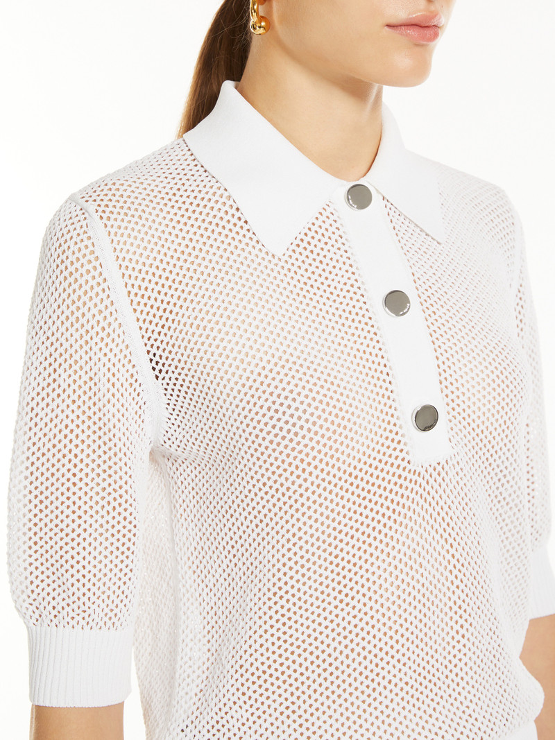 CASTA Mesh polo shirt 5