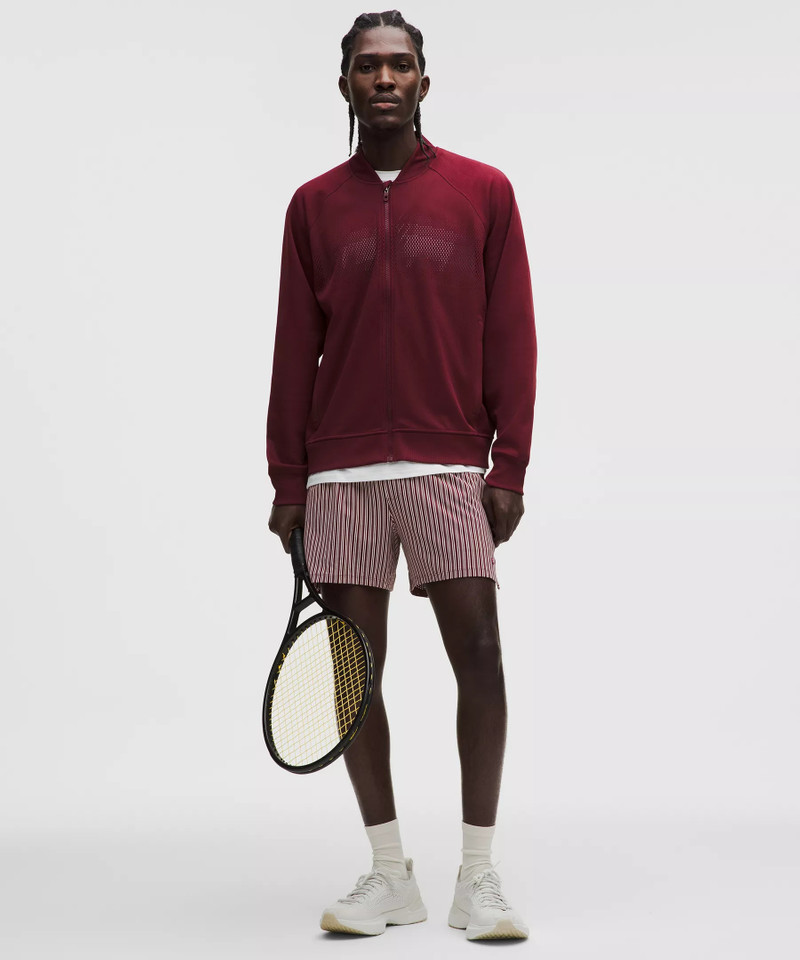 Mesh-Panelled Tennis Short 5" 1