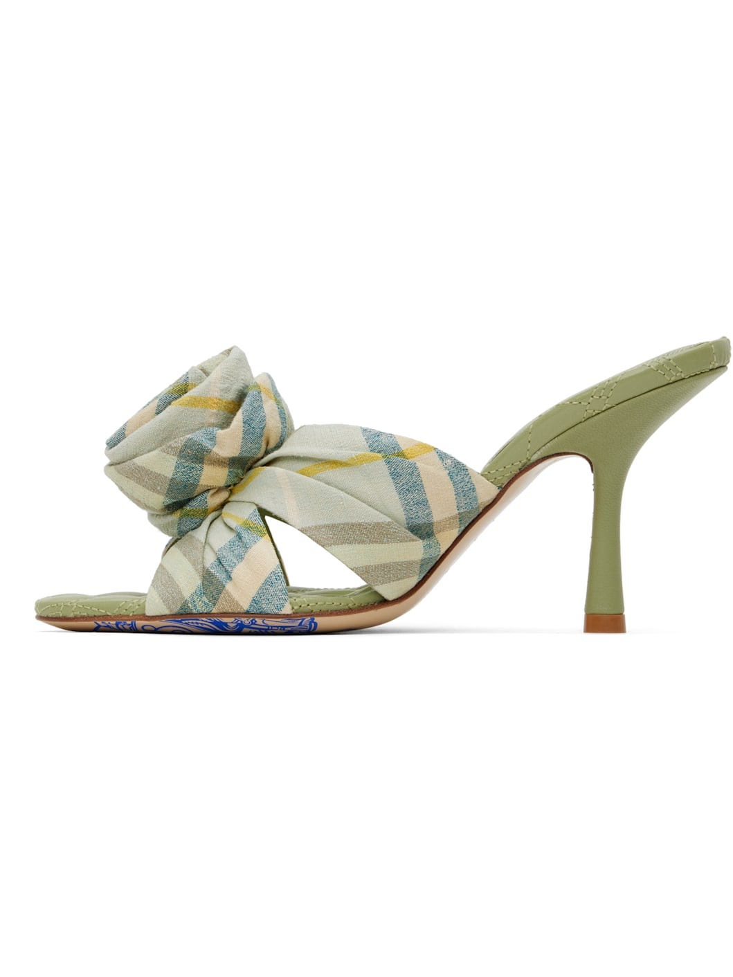 Green Mews Rose Heeled Sandals - 3