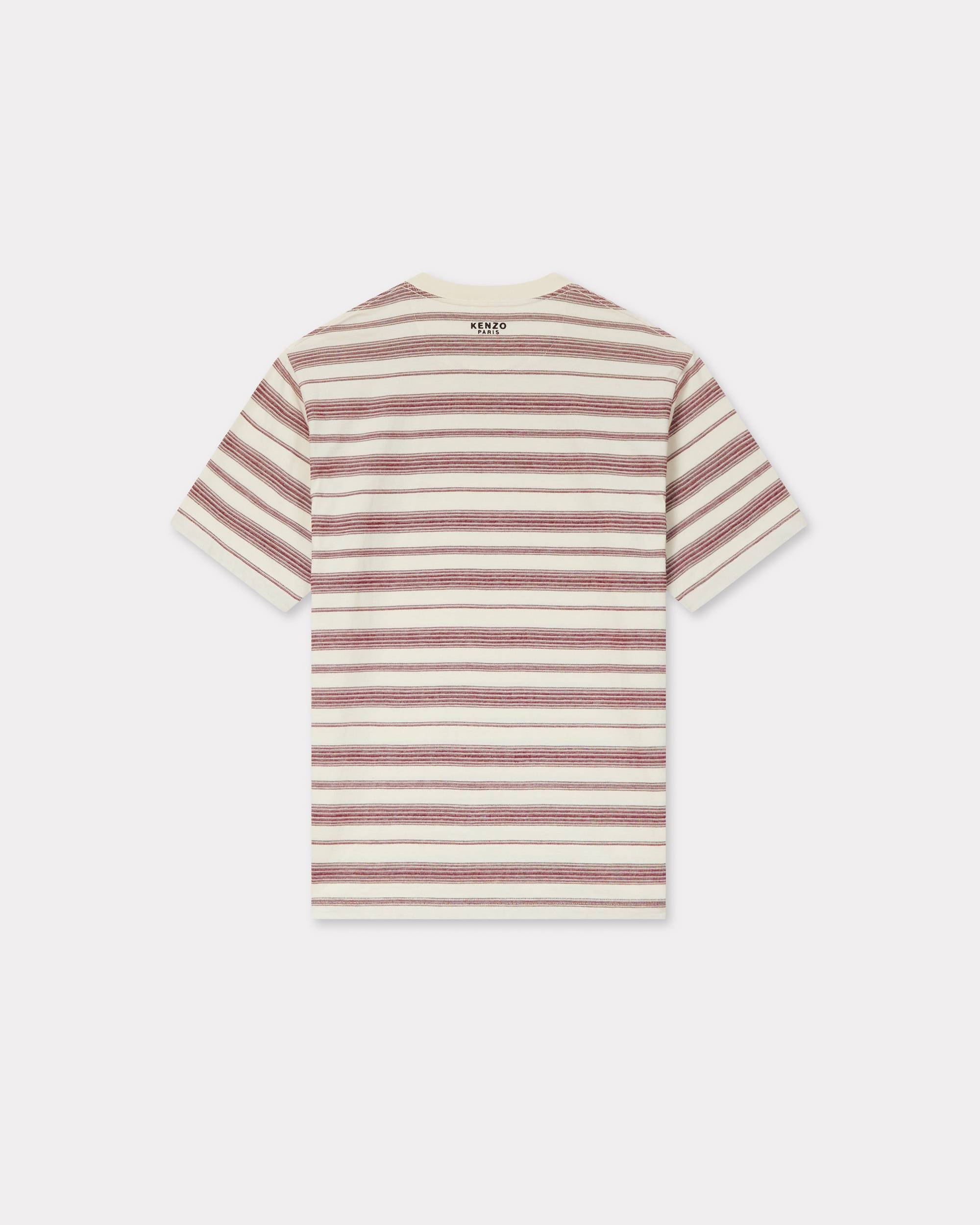 'Boke Flower' striped embroidered T-shirt in cotton - 2