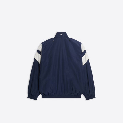 BALENCIAGA Men's Sporty B Tracksuit Jacket in Blue outlook