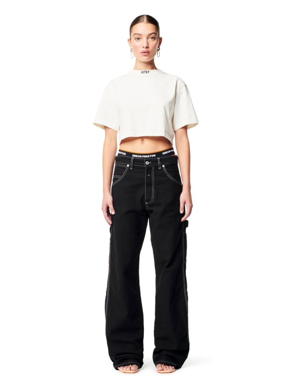 Hpny Emb Crop Ss Tee - 2