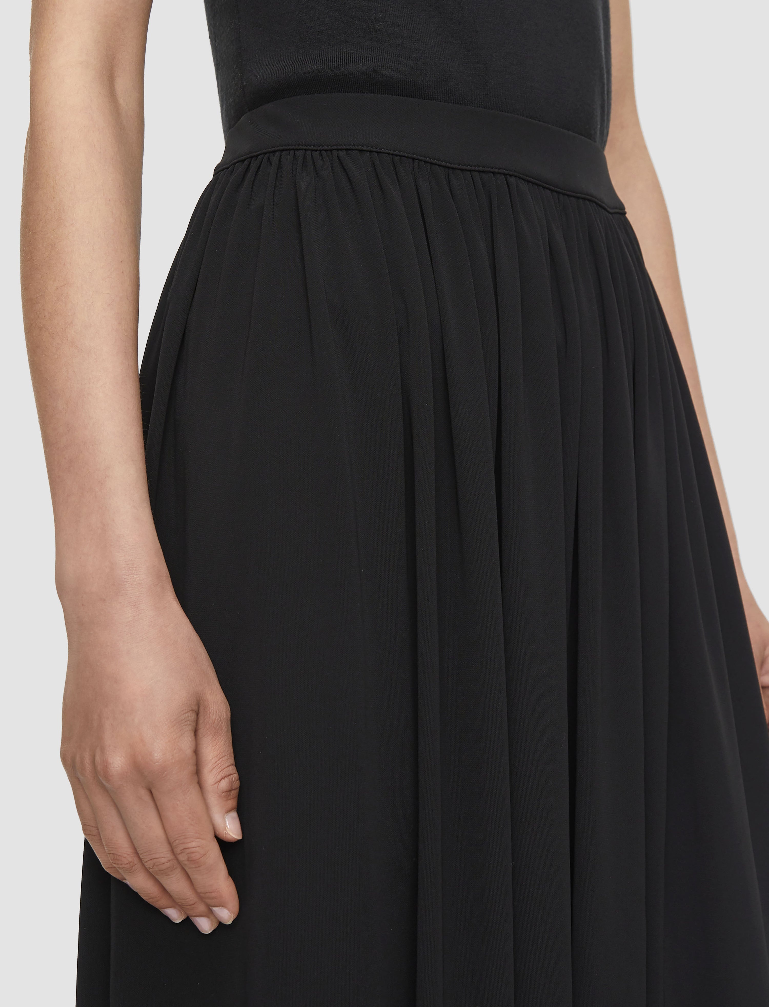 Vidal Crepe Jersey Skirt - 4
