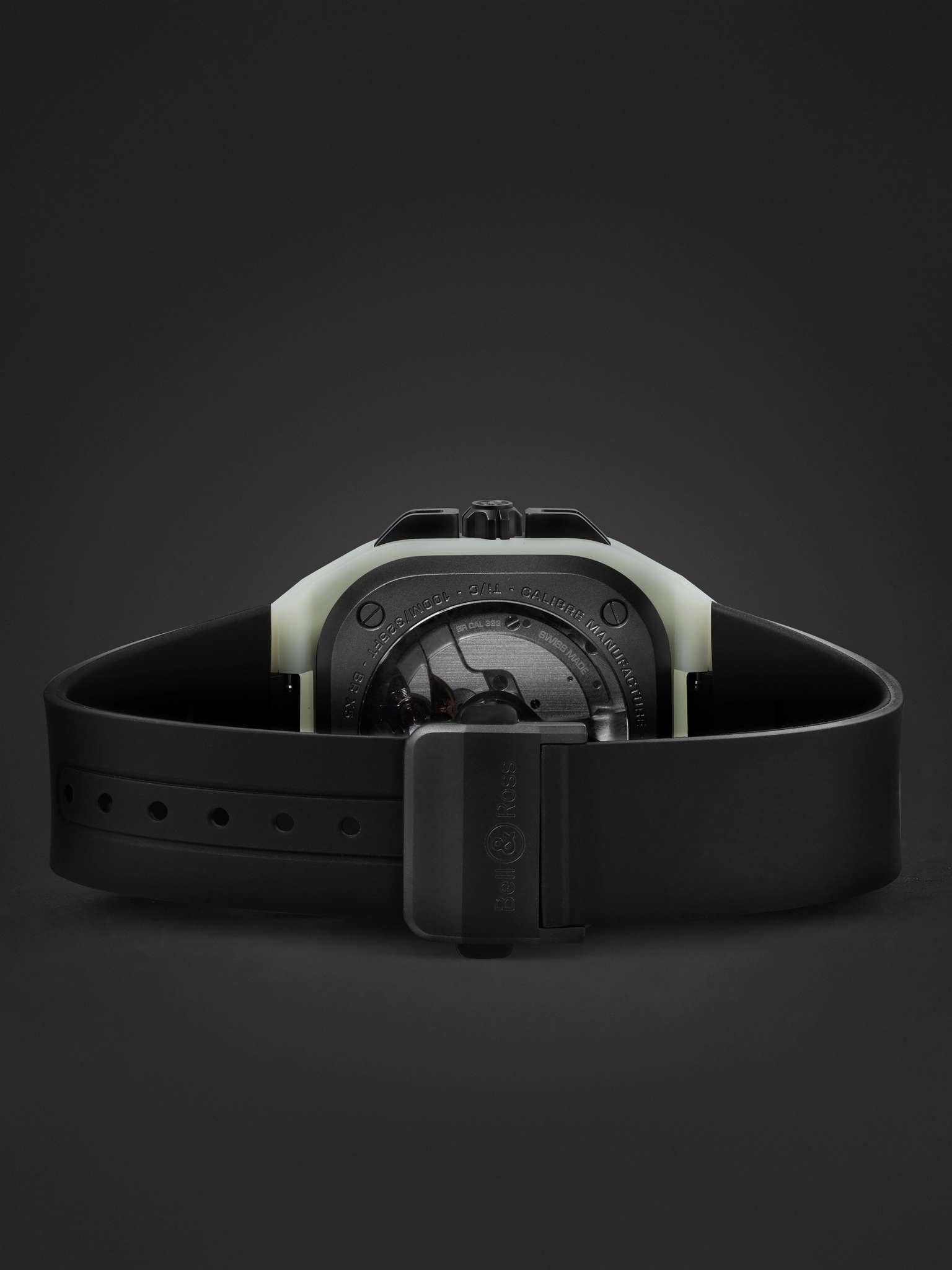 BR-X5 Limited Edition Automatic 41mm Titanium, Fibreglass and Rubber Watch, Ref. No. RX5R-LUM_TC/SRB - 7
