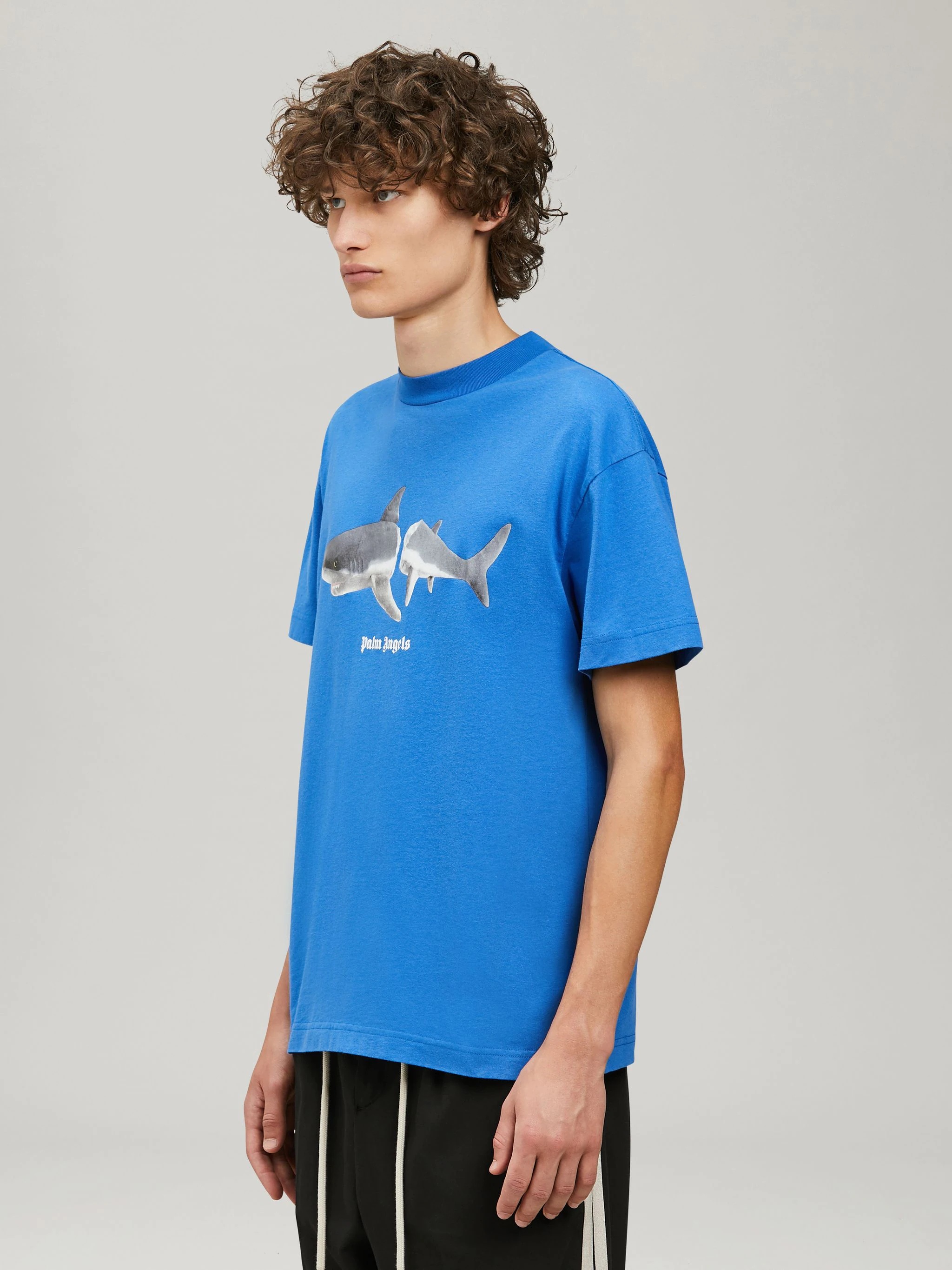 【関税無・国内発】 Palm Angels / Shark T-Shirt / Tシャツ Palm Angels Shark T-shirt in white - Palm Angels® Official