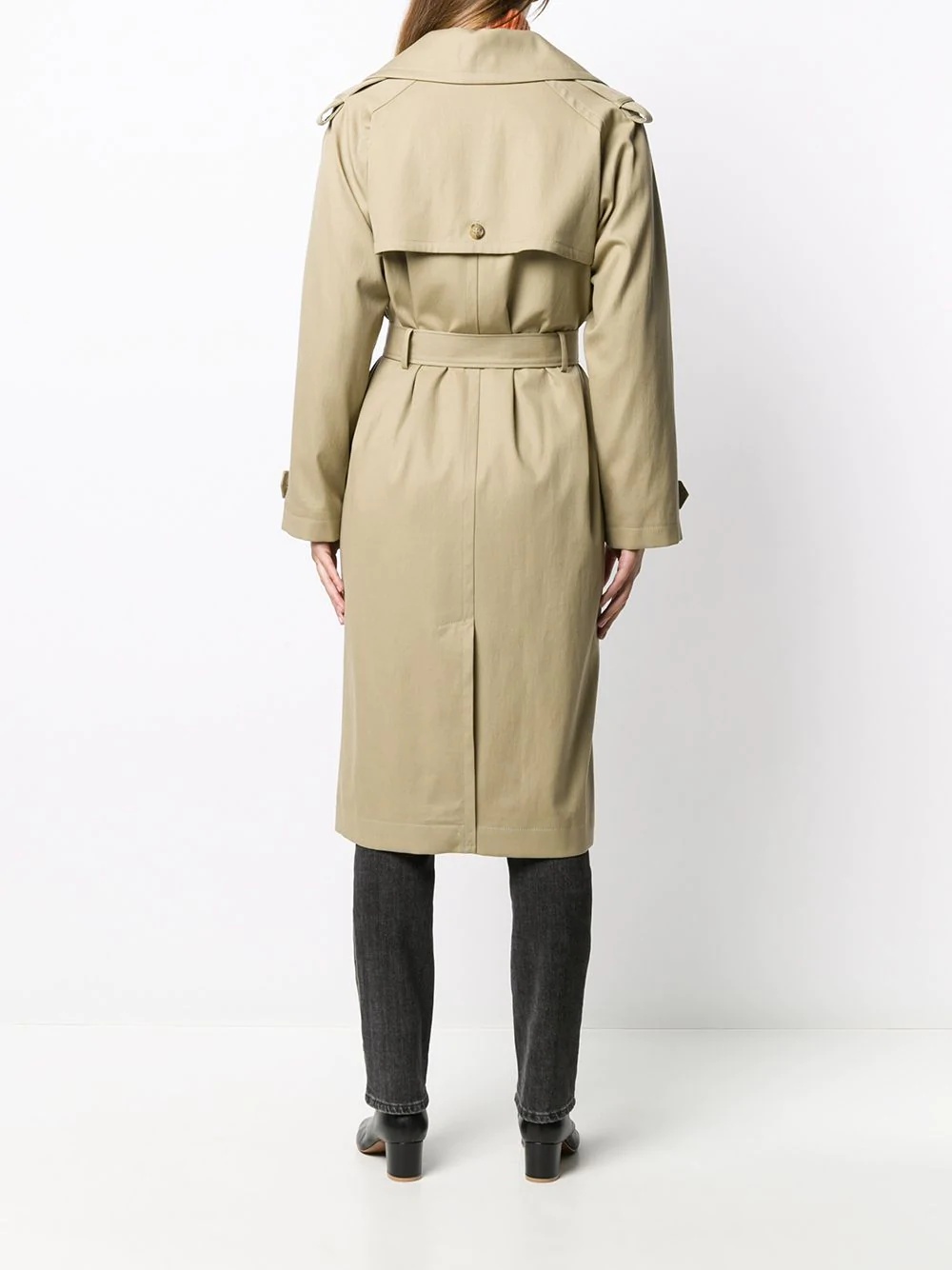 Simone double-breasted trench coat - 4