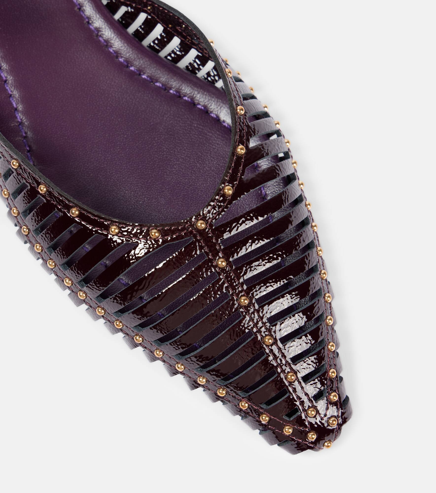 Violette patent leather flats - 5