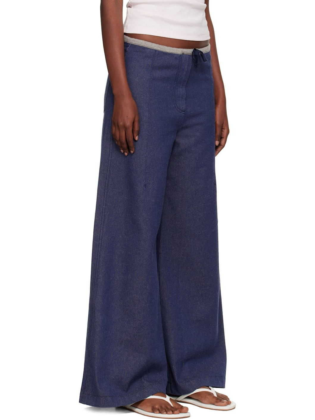 Navy Arthur Loose Jeans - 2