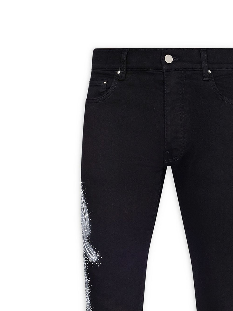 AMIRI rhinestone-embellished jeans outlook