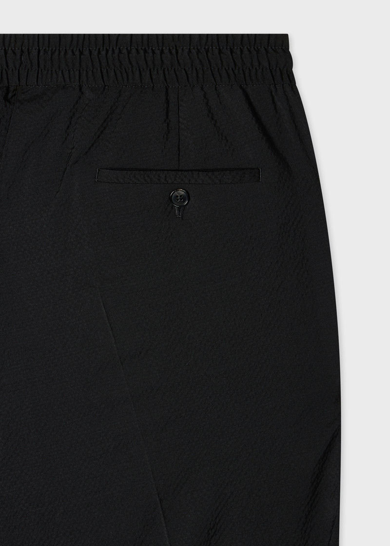Paul Smith Slim-Fit Wool Seersucker Drawstring Trousers outlook